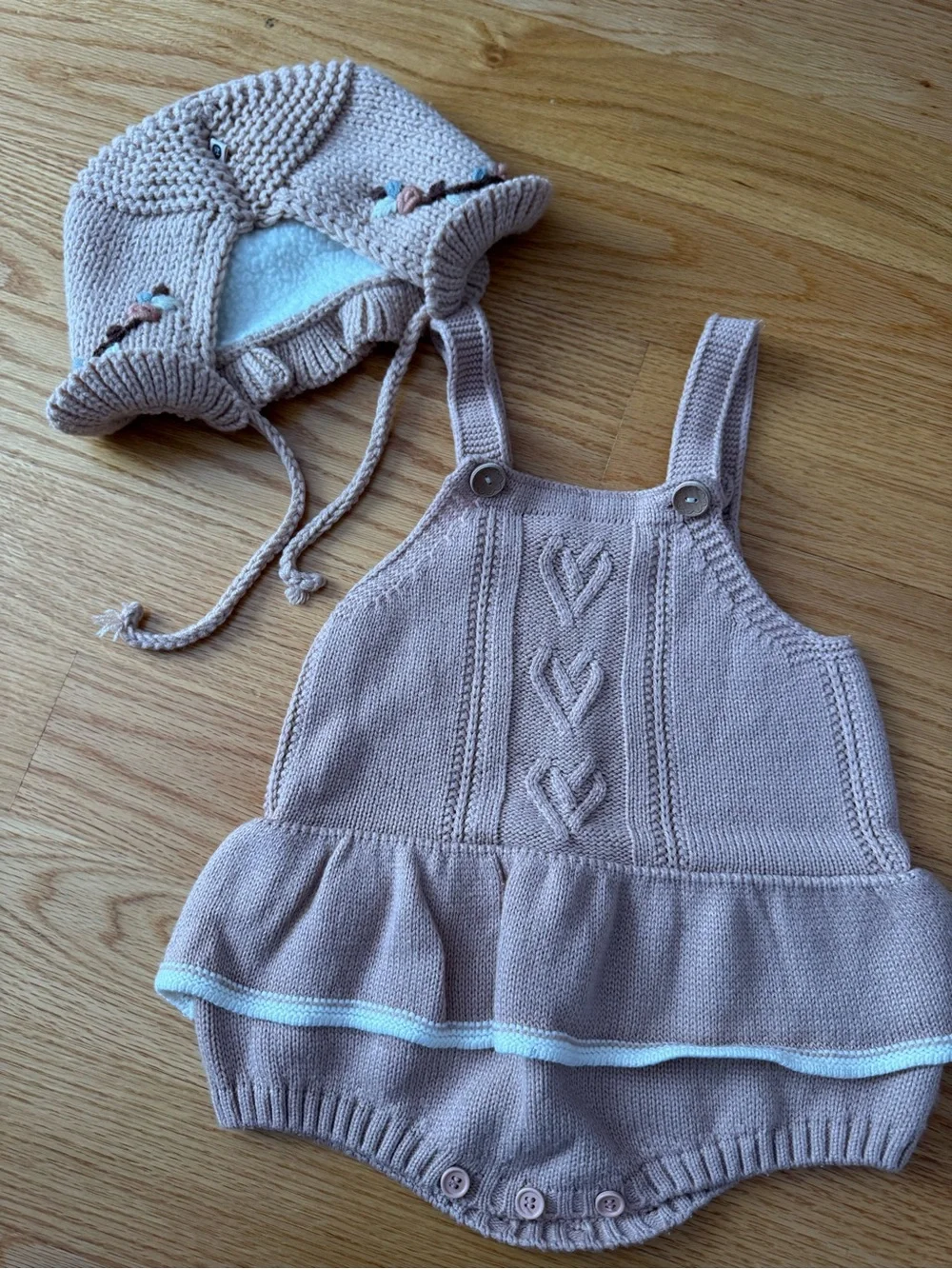 Dusty Pink Baby Set